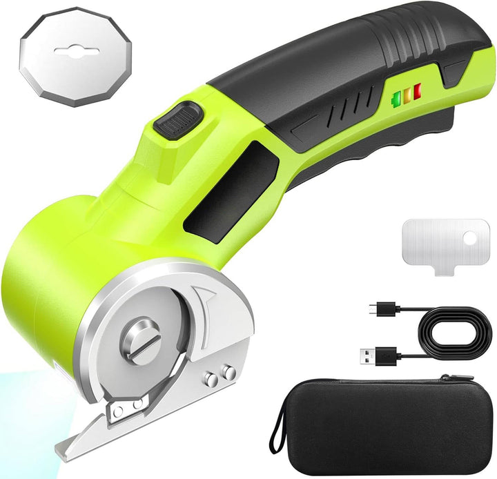 Cordless Electric Scissors Rechargeable Portable Fabric Cutter