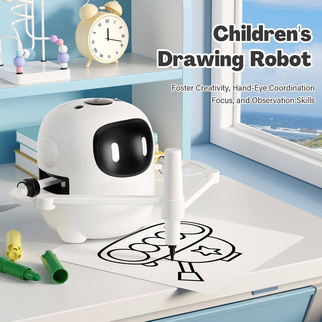 Kids Interactive Drawing Robot Educational Art Toy with Voice