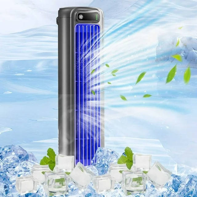 Portable Air Conditioner Cooler with Battery Adjustable Speed Quiet - Lenila