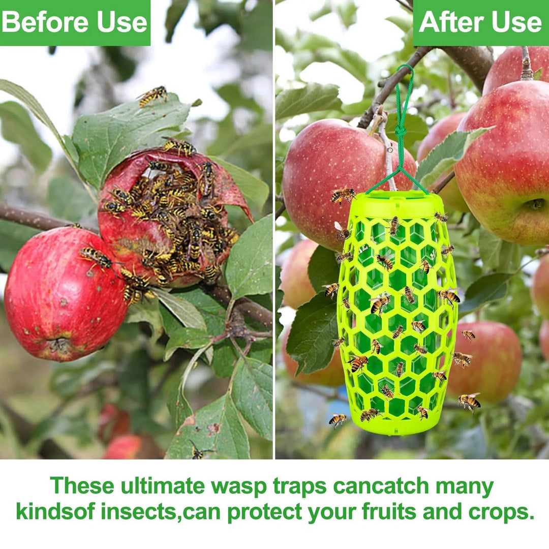Outdoor Reusable Wasp Trap Hanging Garden Pest Catcher