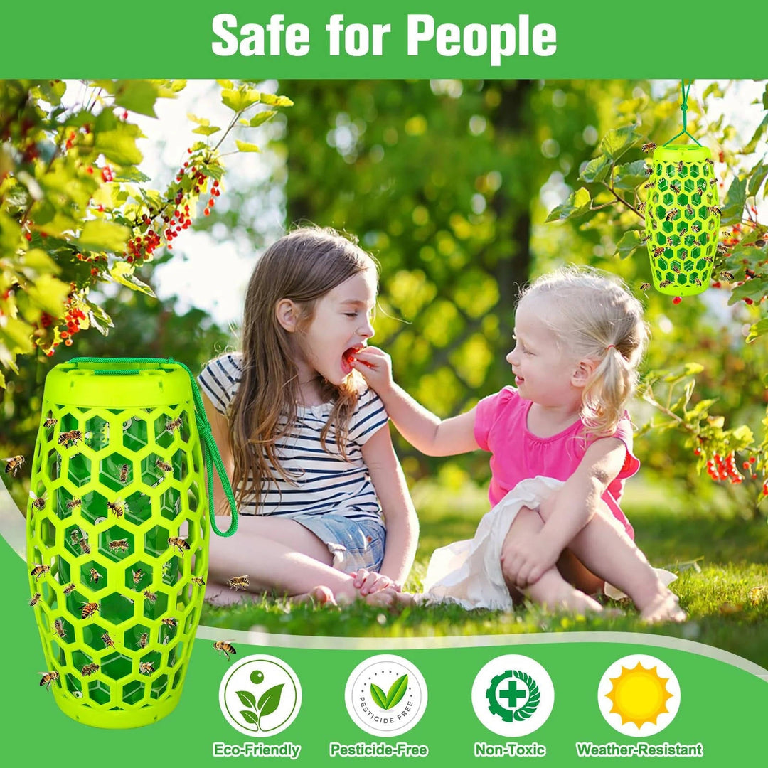 Outdoor Reusable Wasp Trap Hanging Garden Pest Catcher