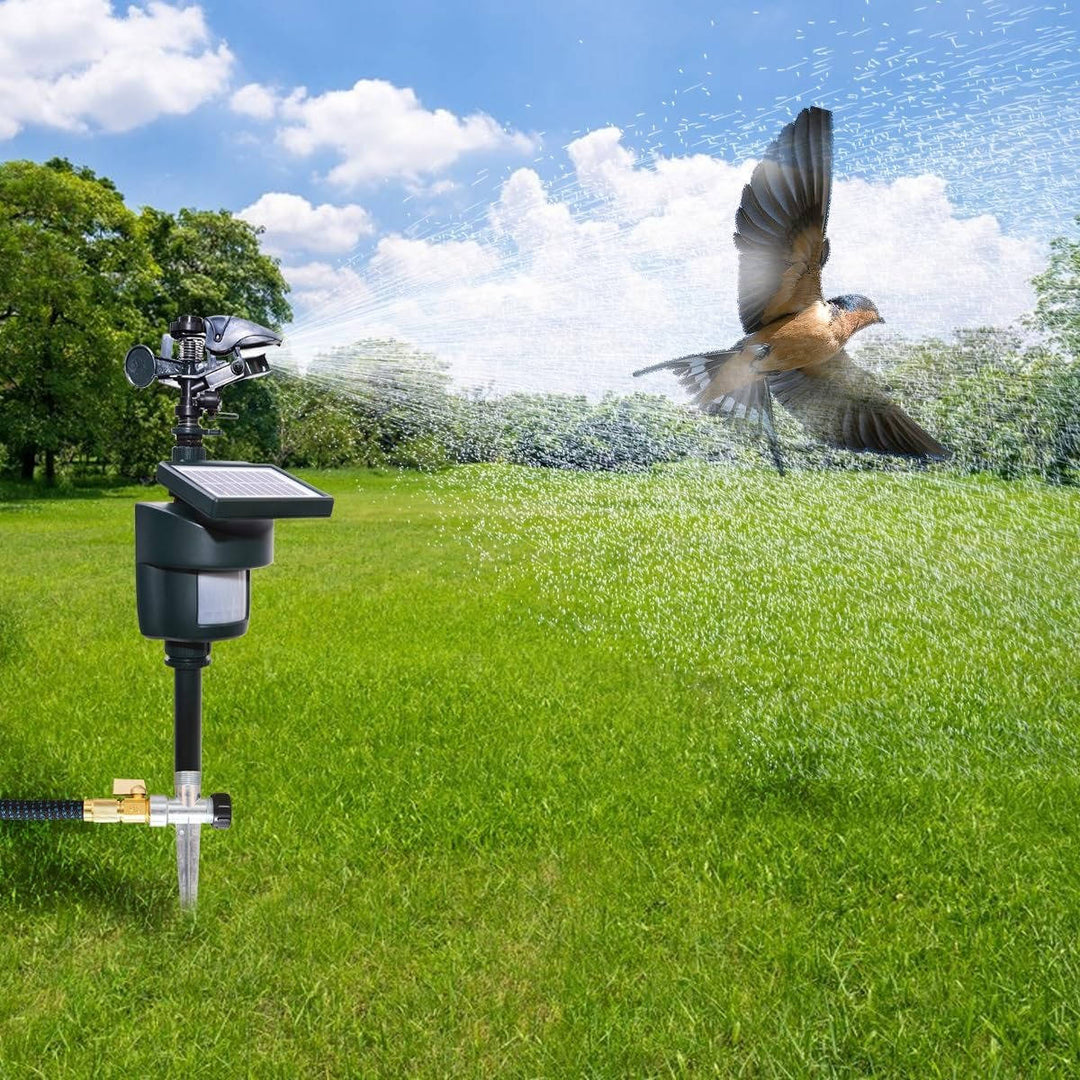 Solar Motion Sensor Bird Repeller Device Outdoor - Lenila