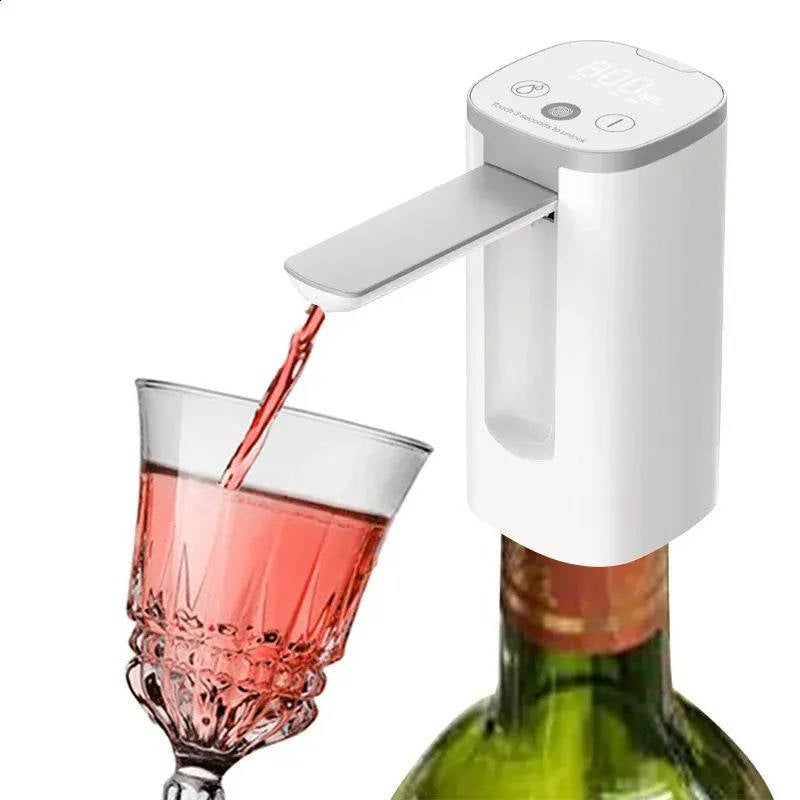 Electric Wine Aerator and Separator with Fast Air Pump for Home and
