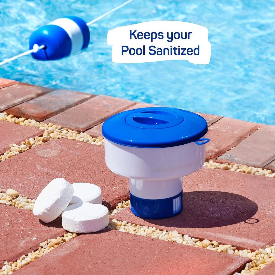 Adjustable Floating Chlorine Dispenser for Pools and Spas