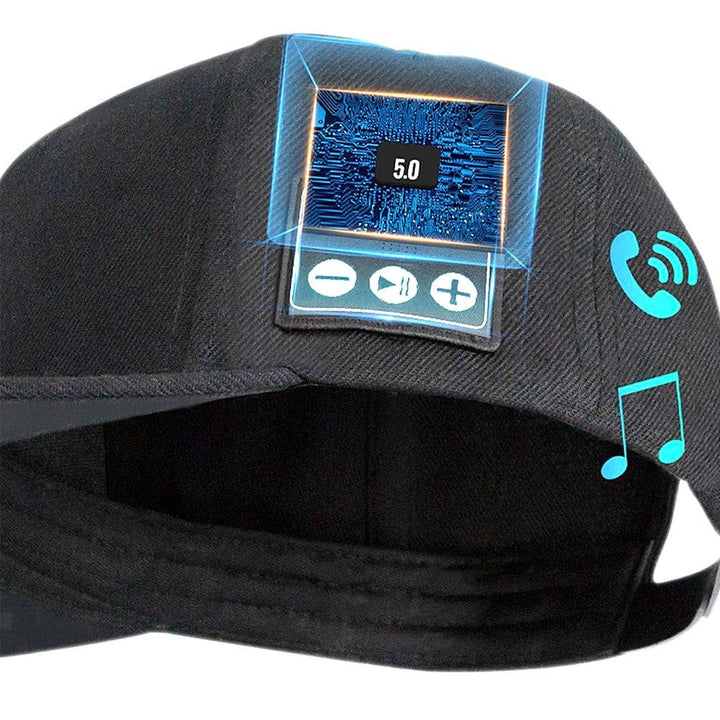 Wireless Bluetooth Baseball Cap with Speaker Adjustable Fit