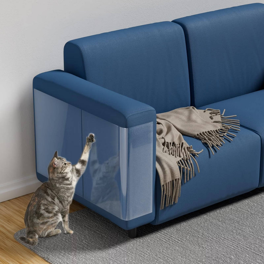 Clear Cat Scratch Furniture Protectors with Twist Pins Pack