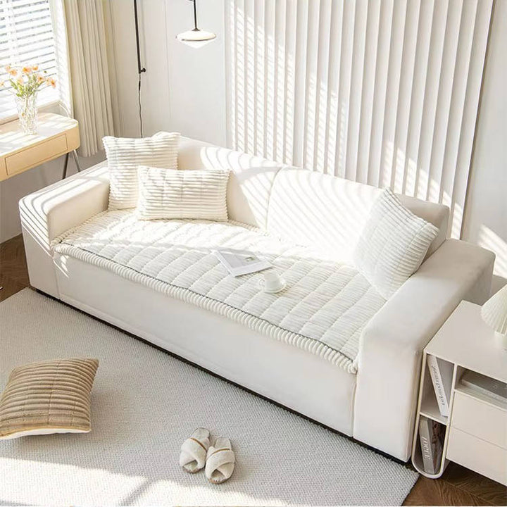 Pet Couch Cover Soft Fuzzy Non-Slip Washable Furniture Protector