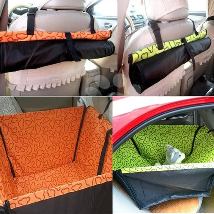 Pet Waterproof Polyester Dog Car Seat Cover Rear Hammock Mat
