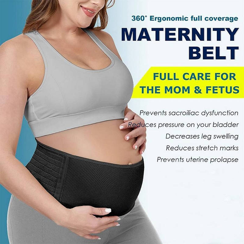 Womens Maternity Belt Adjustable Back Support Pregnancy Belly Band