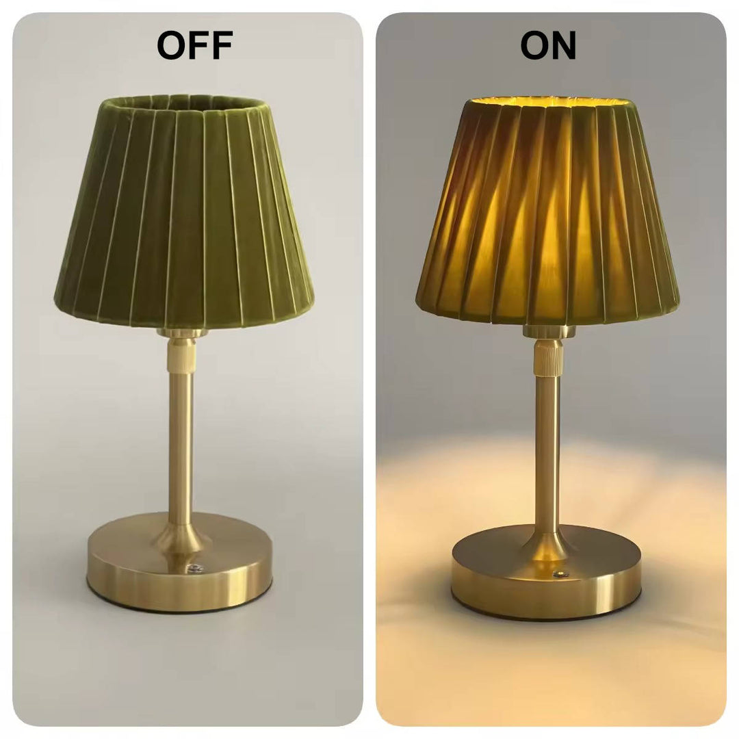 Rechargeable Touch LED Table Lamp Vintage Style