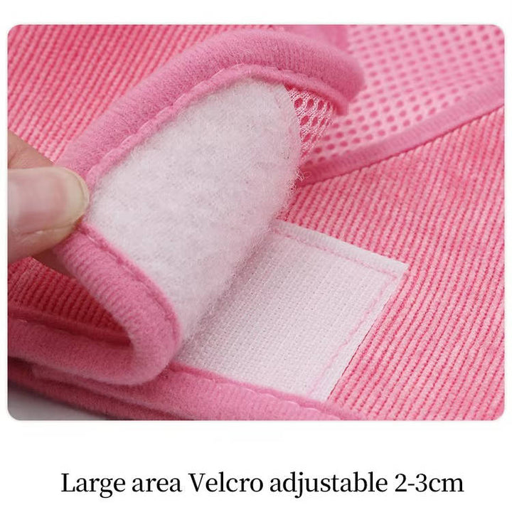 Pet Reflective Corduroy Harness and Leash Set Breathable Chest Strap