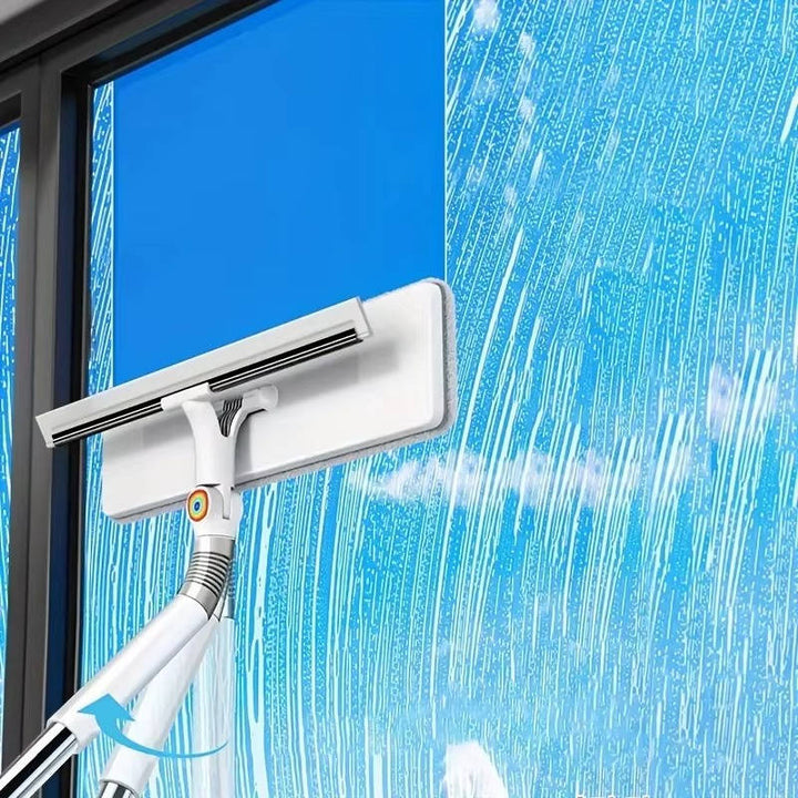 Double-Sided Window Cleaner with Handle