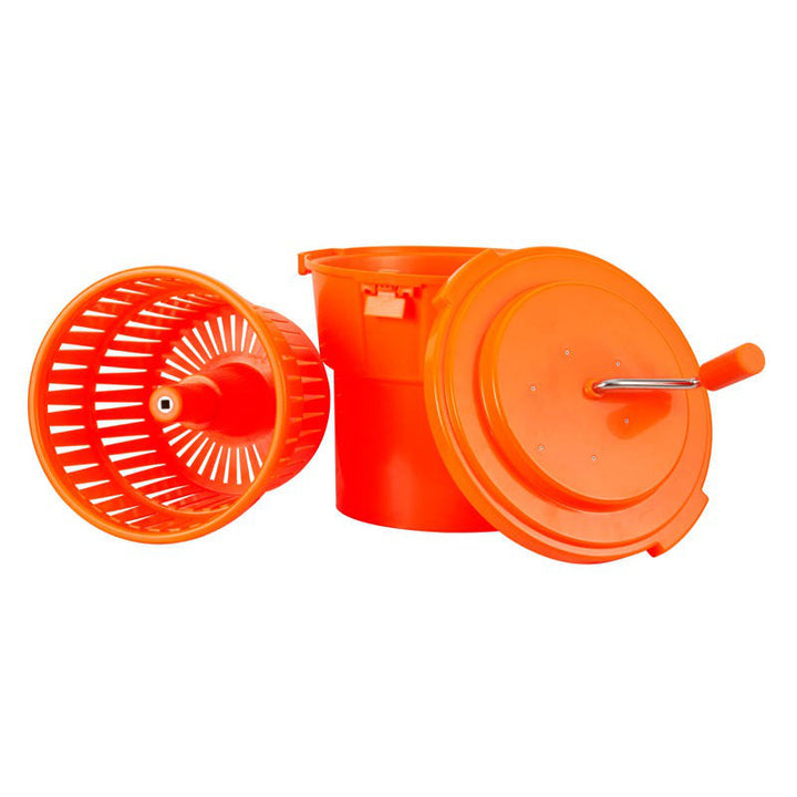 Manual Salad Spinner Large Capacity with Handle Commercial Vegetable