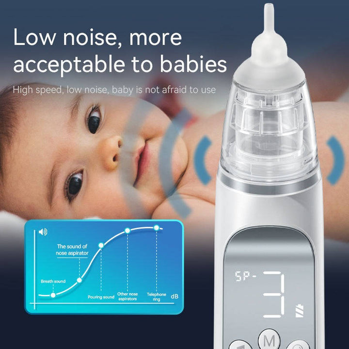 Electric Baby Nasal Aspirator Rechargeable Suction with Music