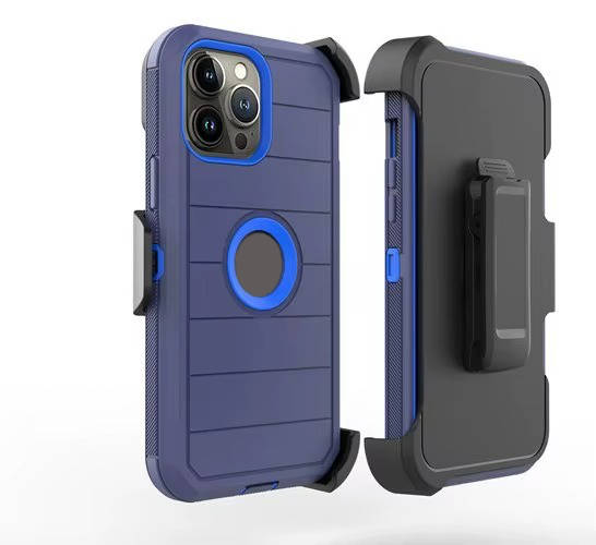 Heavy Duty Shockproof Phone Case with Holster Kickstand
