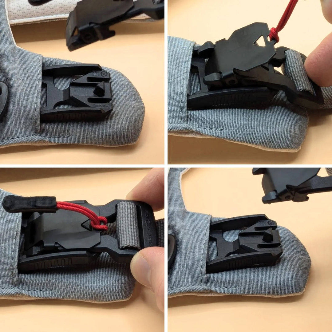 Pet Dog Harness Magnetic One-Hand Clip No-Pull Design