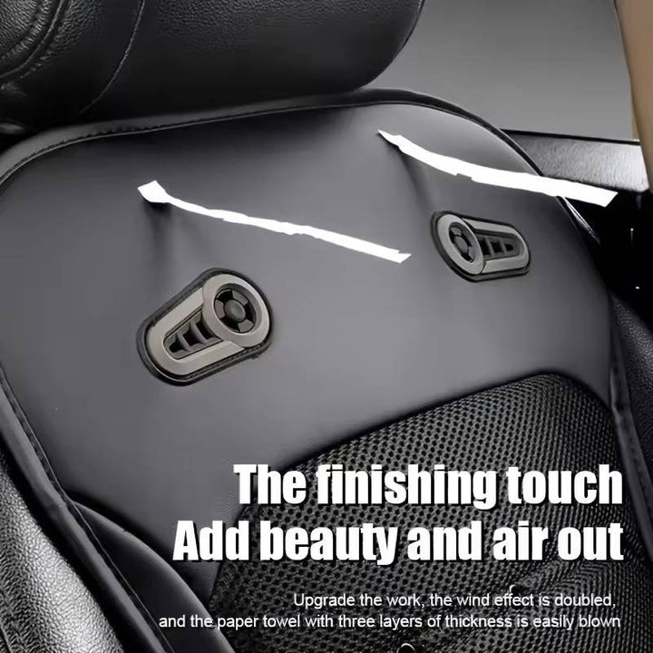 Car Seat Cushion with Intelligent Fans Breathable Cooling Cover