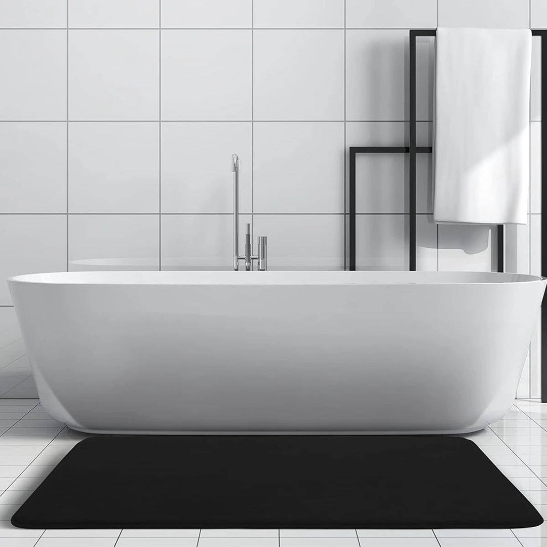 Absorbent Bath Floor Mat Soft Plush