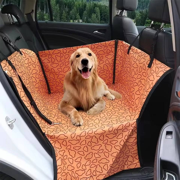 Pet Waterproof Polyester Dog Car Seat Cover Rear Hammock Mat