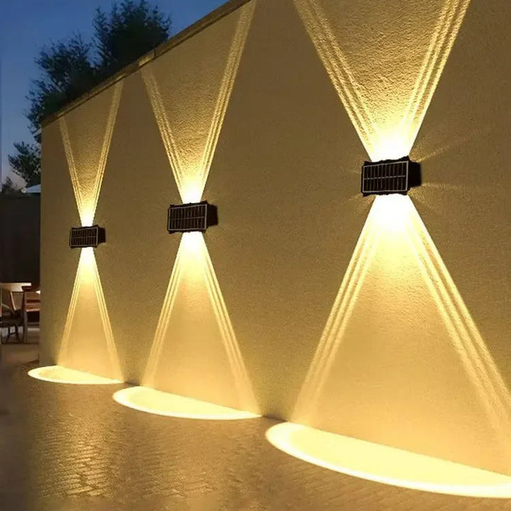 Outdoor Solar Wall Waterproof Sensor Activated