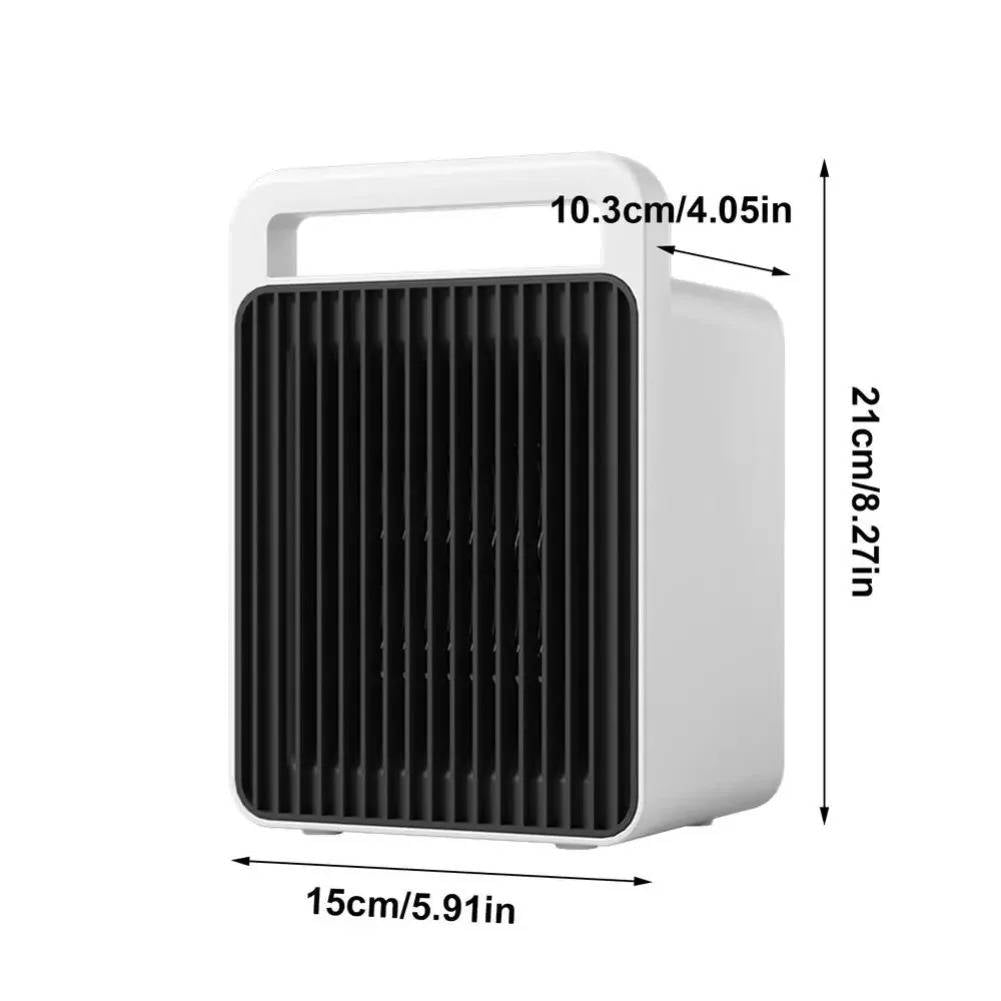 Portable Electric Heater 600W Compact Fast Heating