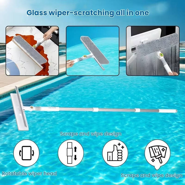 Double-Sided Window Cleaner with Handle