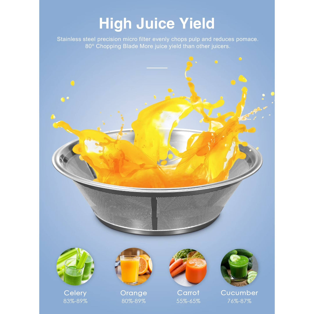 Centrifugal Juicer Stainless Steel Wide Feed Chute