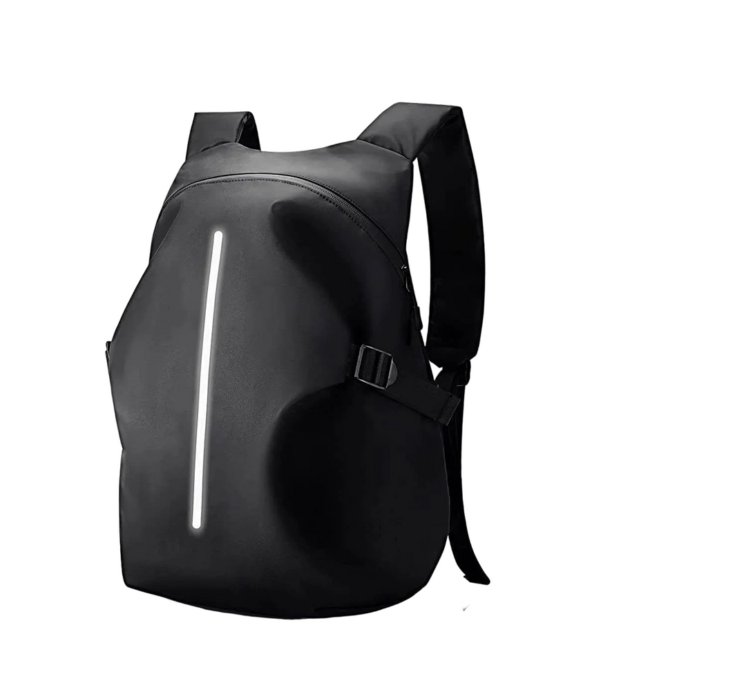 Unisex Motorcycle Travel Backpack with Helmet Compartment - Lenila