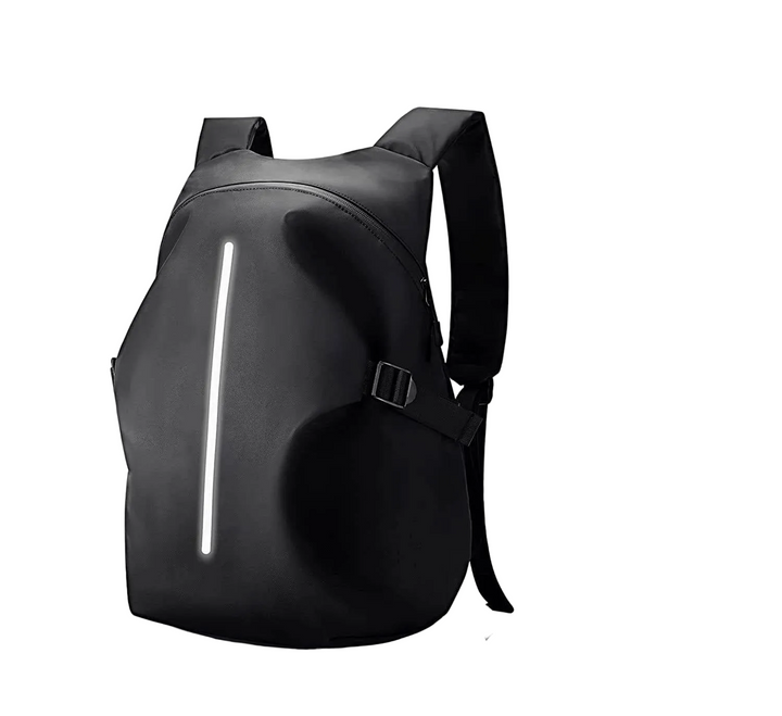 Unisex Motorcycle Travel Backpack with Helmet Compartment - Lenila