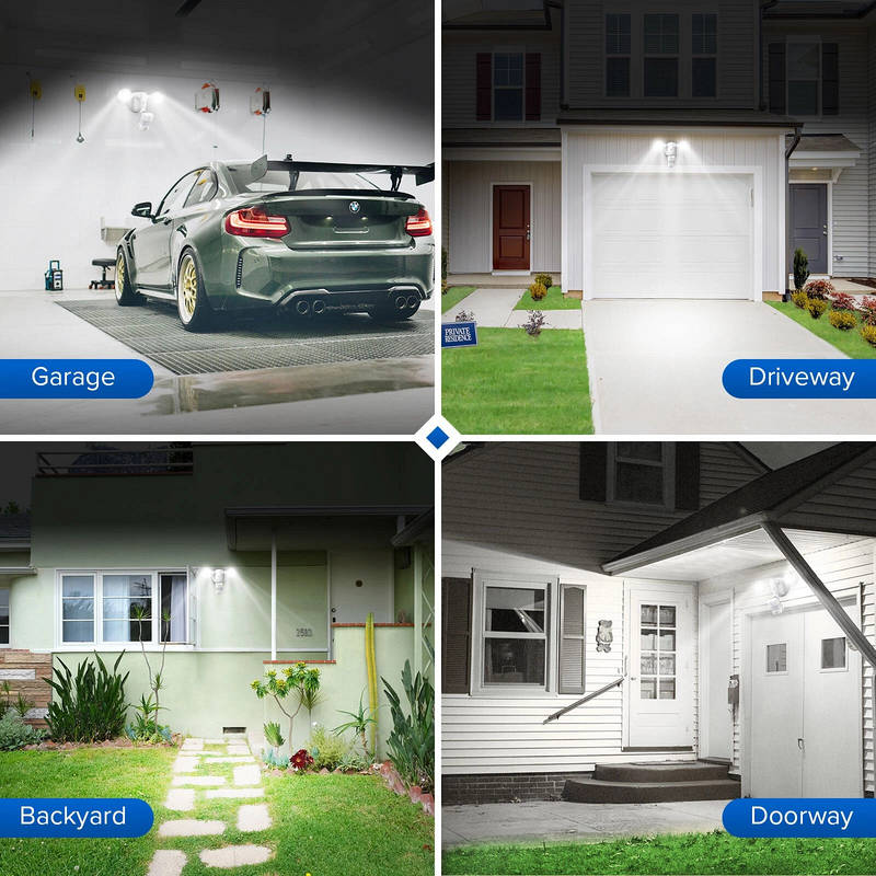 Outdoor Security LED Floodlight Motion Sensor 15W