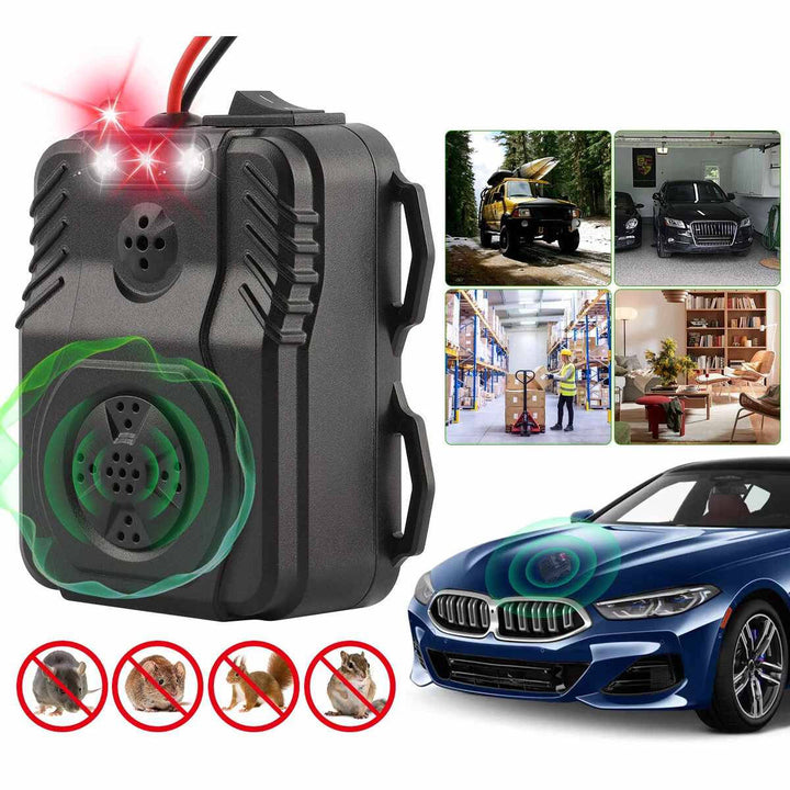 Ultrasonic Car Engine Rodent Repeller Electronic Pest Control Device - Lenila
