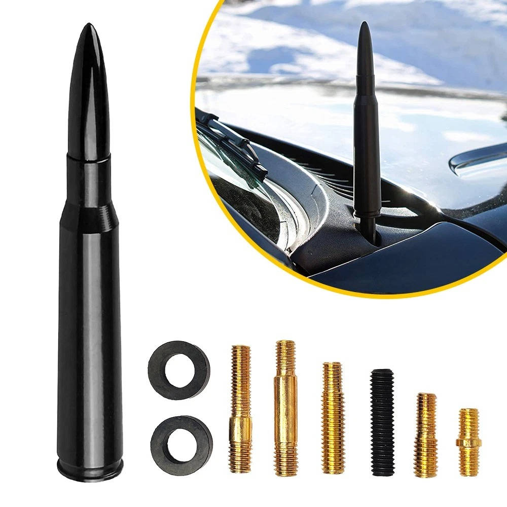 Universal Car Antenna Replacement with Adapter Bolts and Sealing Rings - Lenila