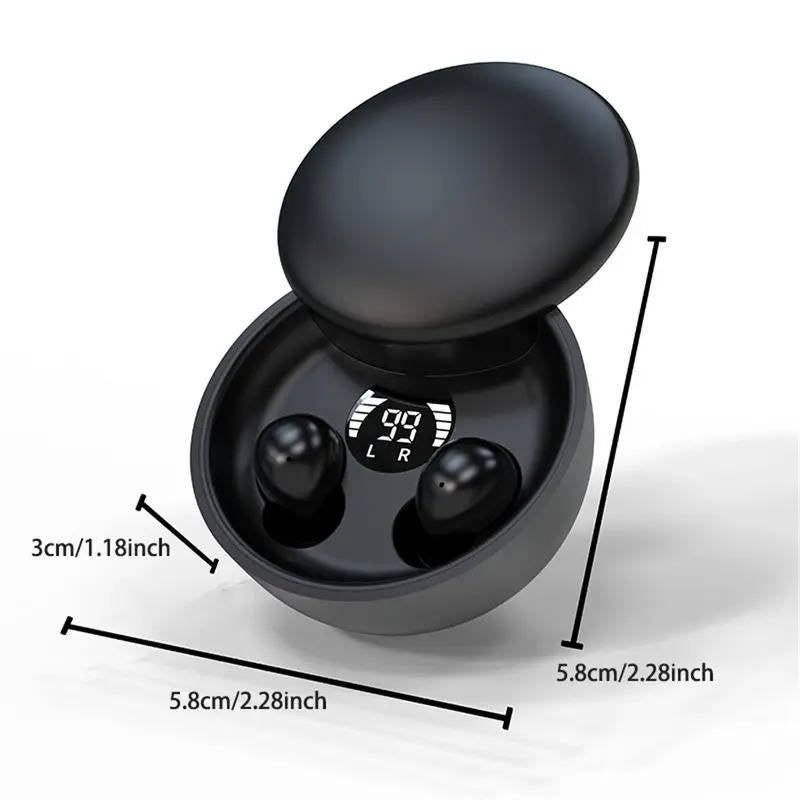 Wireless Bluetooth Earbuds Ergonomic Compact Fit for Small Ears