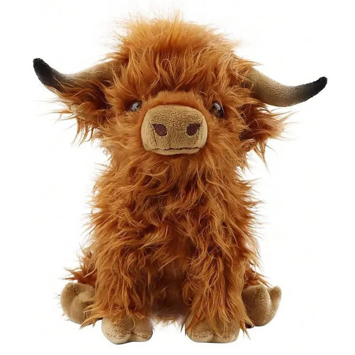 Kids Plush Stuffed Animal Soft Cuddly Cow Toy