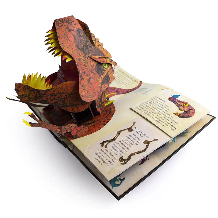 Childrens 3D Pop-Up Book Educational Dinosaur Design