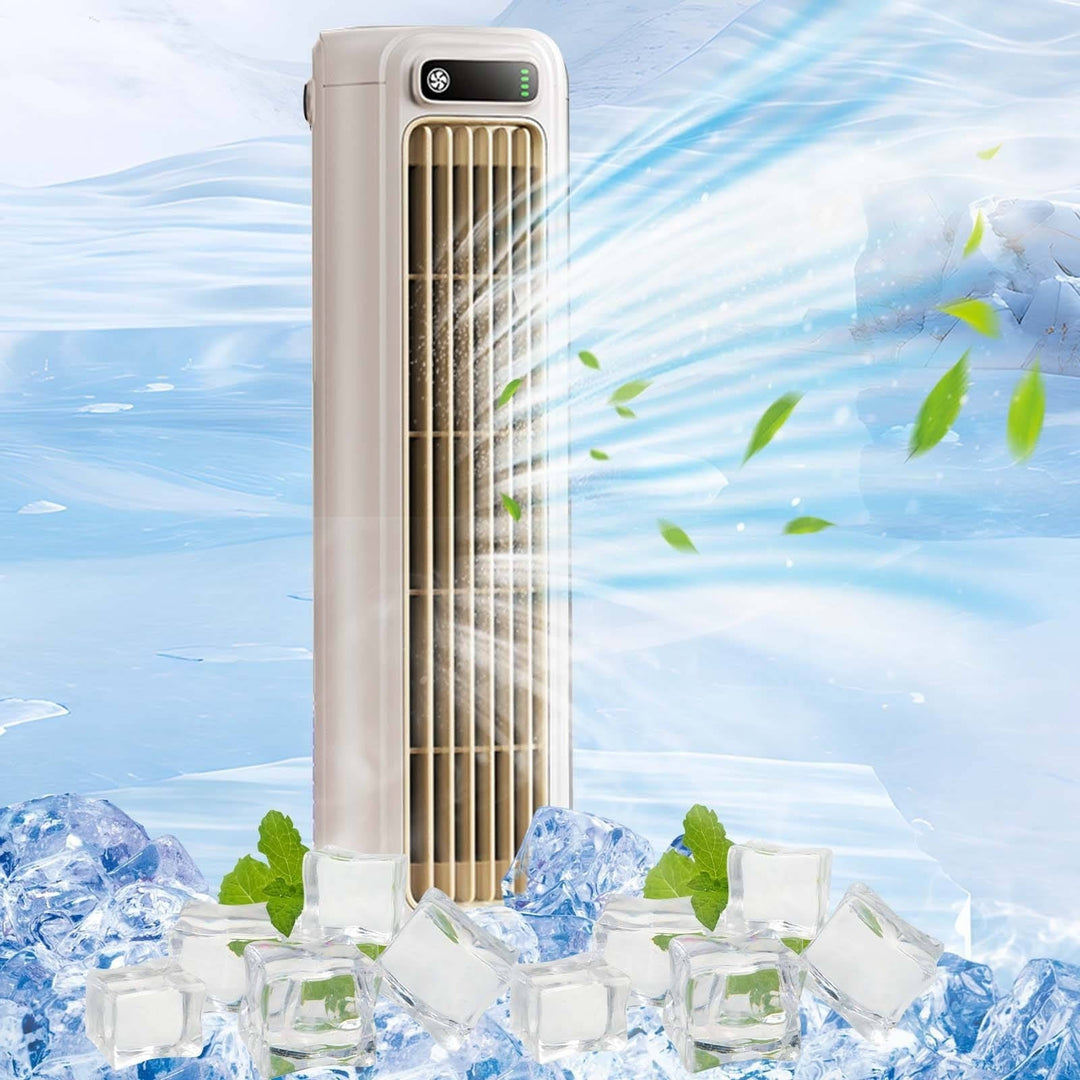 Portable Air Conditioner Cooler with Battery Adjustable Speed Quiet