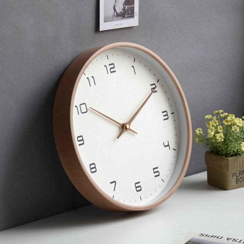 Wooden Wall Clock Classic Design