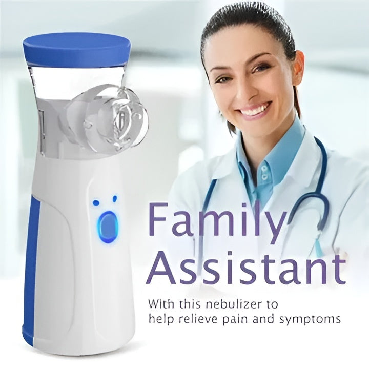 Portable Mini Mesh Nebulizer Compact Lightweight