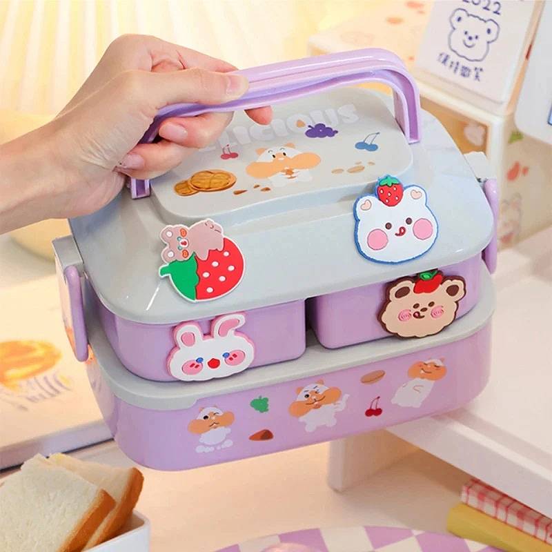Kids Bento Lunch Box Compact Durable Design