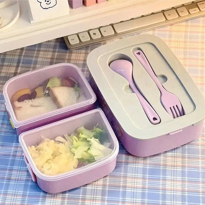 Kids Bento Lunch Box Compact Durable Design