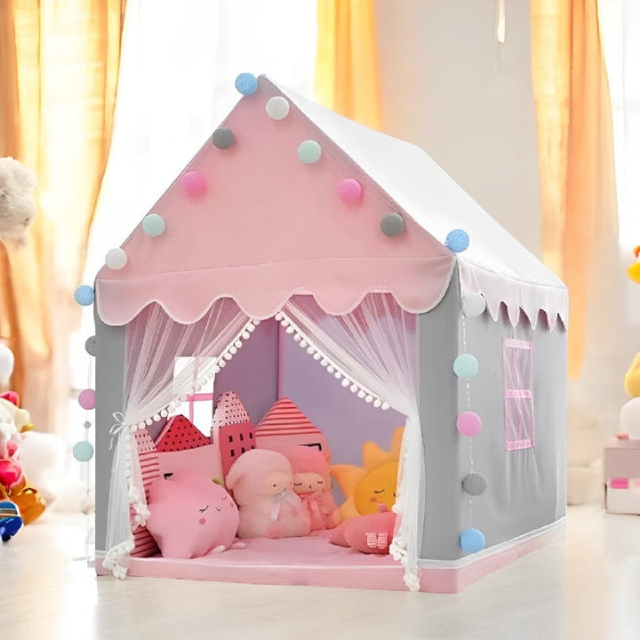Kids Pop-Up Play Tent Spacious Foldable Design - Lenila