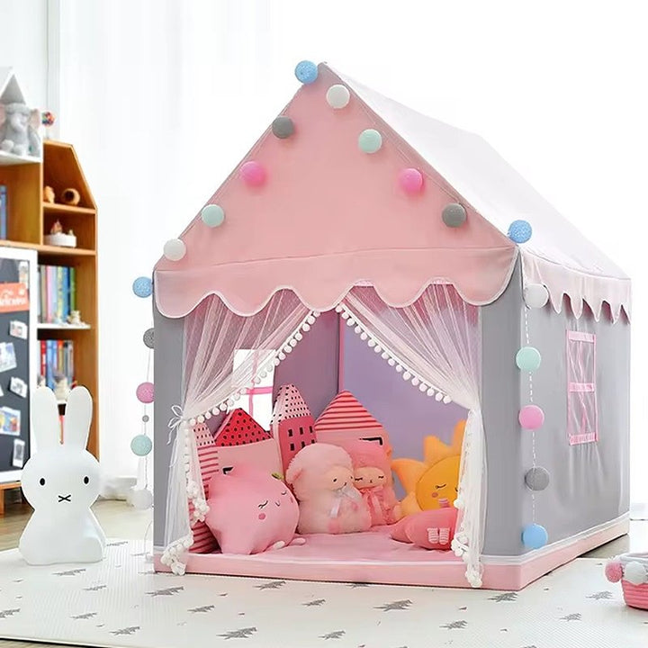 Kids Pop-Up Play Tent Spacious Foldable Design