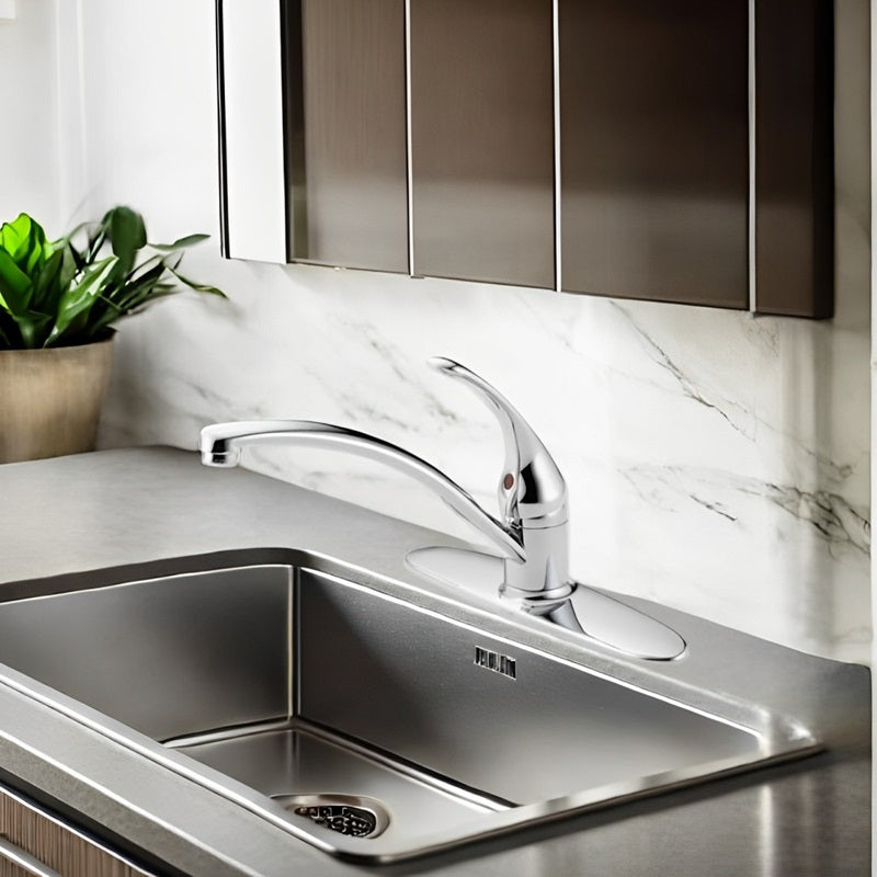 Kitchen Faucet Single-Handle Swivel 360-Degree Rotation - Lenila
