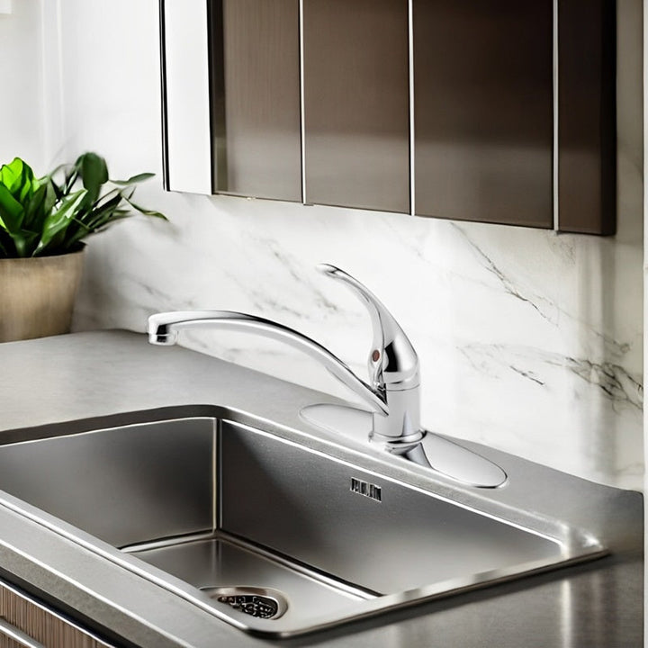 Kitchen Faucet Single-Handle Swivel 360-Degree Rotation - Lenila