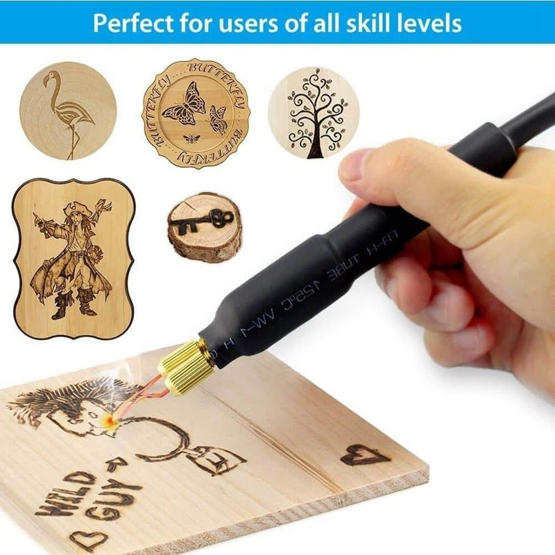 Wood Burning Kit Professional Complete Set
