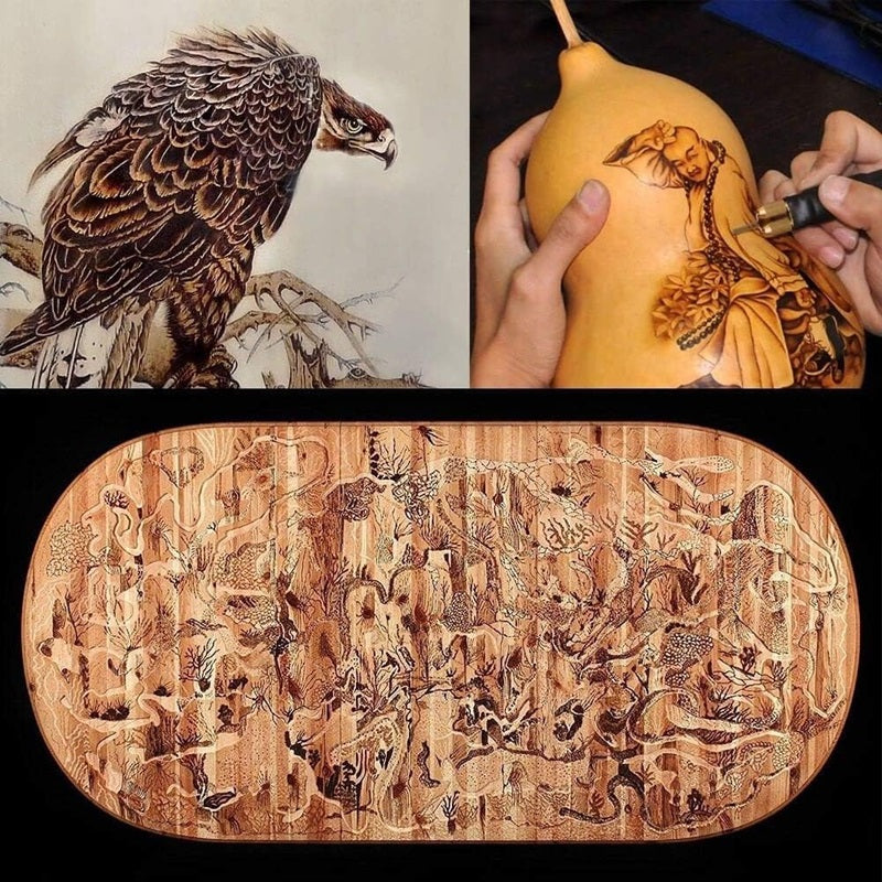 Wood Burning Kit Professional Complete Set