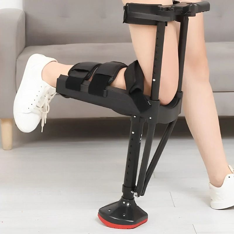 Hands- Knee Crutch Adjustable Support Aid