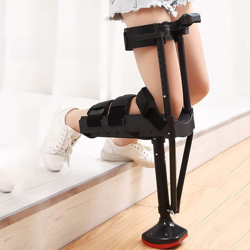 Hands- Knee Crutch Adjustable Support Aid