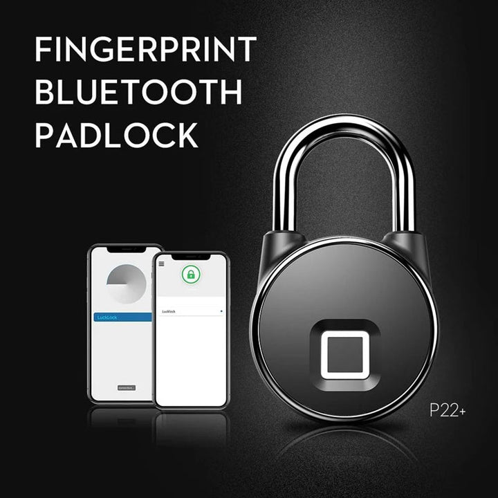 Smart Fingerprint Padlock with Bluetooth Connectivity