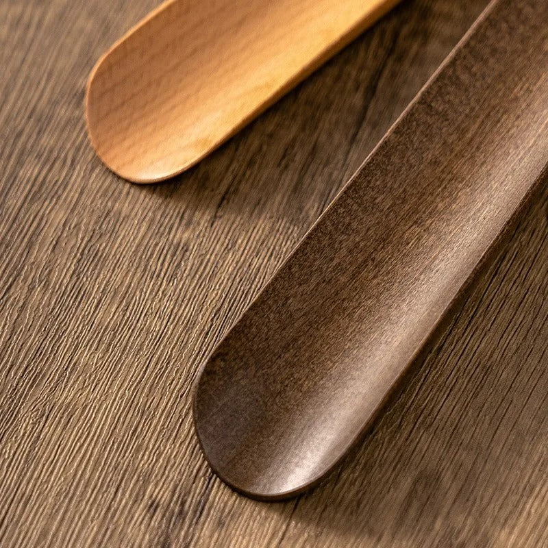 Extra Long Shoe Horn with Curved Smooth Surface and Comfortable Grip